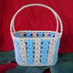 Cotton And Silk Thailand 100% Handmade Baskets Of Joy